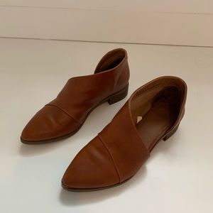 Target Cognac Flats Size 6.5